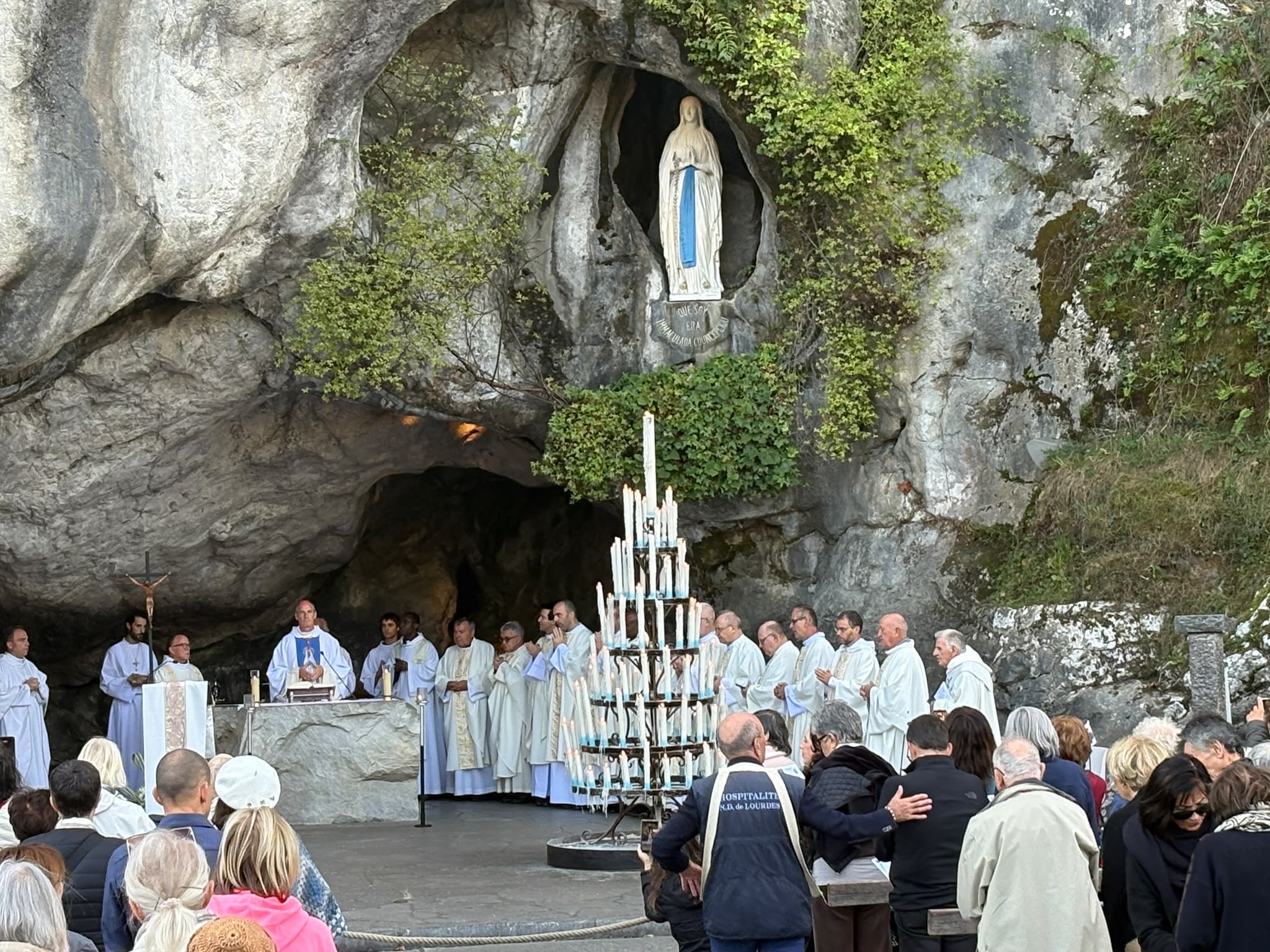 Lourdes : les journées chargées des pèlerins corses