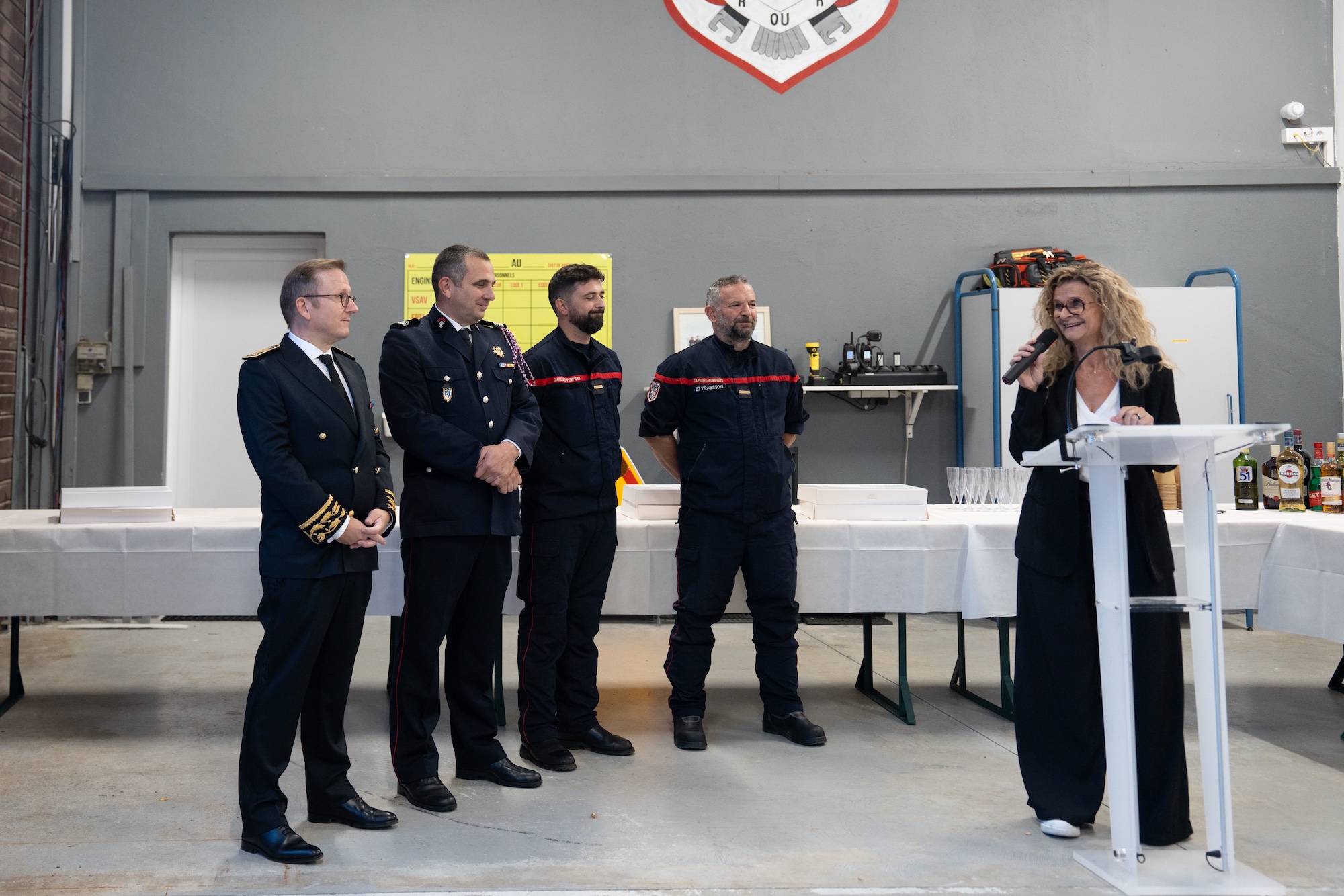 Le préfet de Corse, Éric Jalon, était présent pour l'inauguration