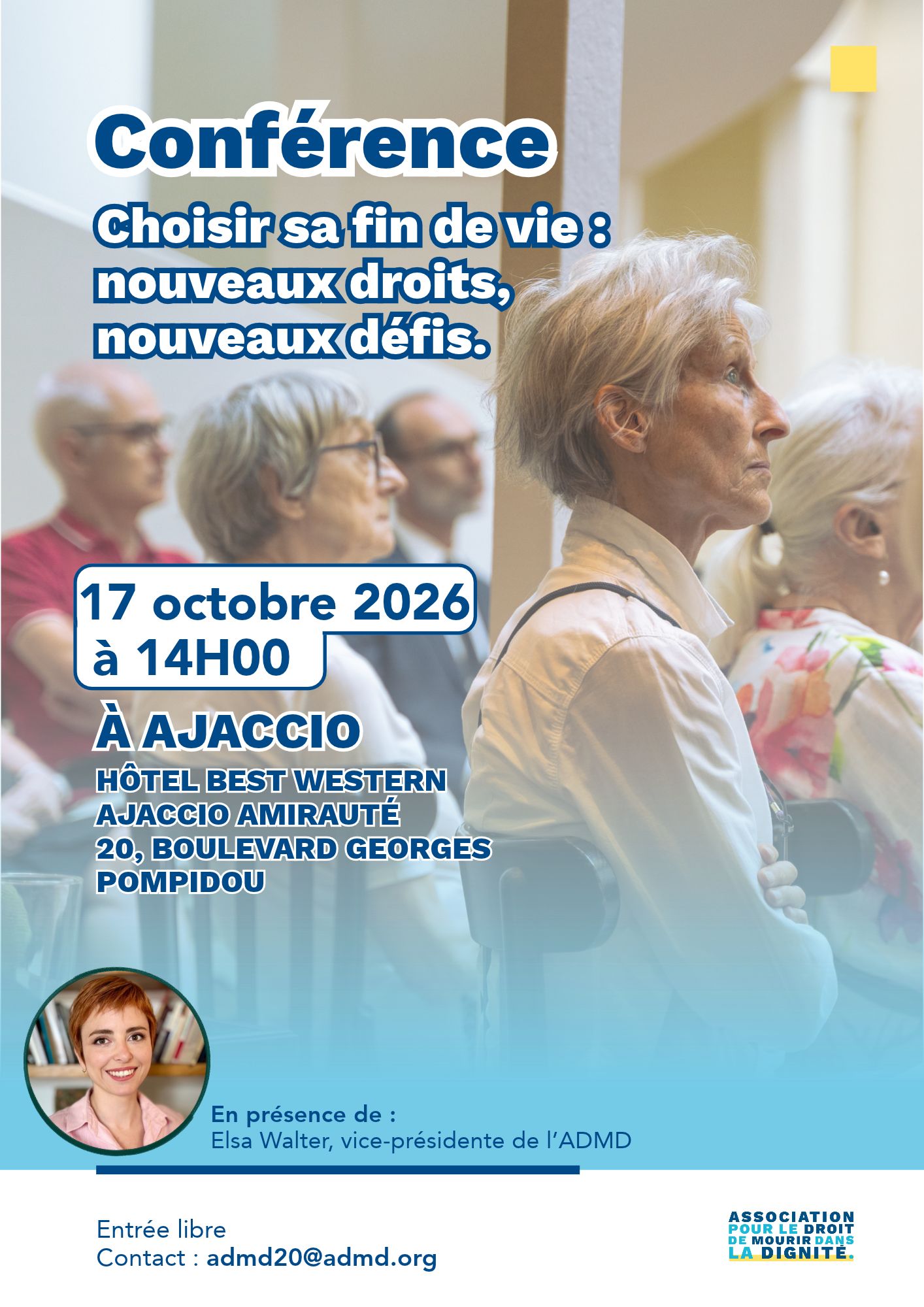 Pour le représentant de l’Association pour le Droit de Mourir dans la Dignité en Corse, la nouvelle loi sur la fin de vie reste « très restrictive »