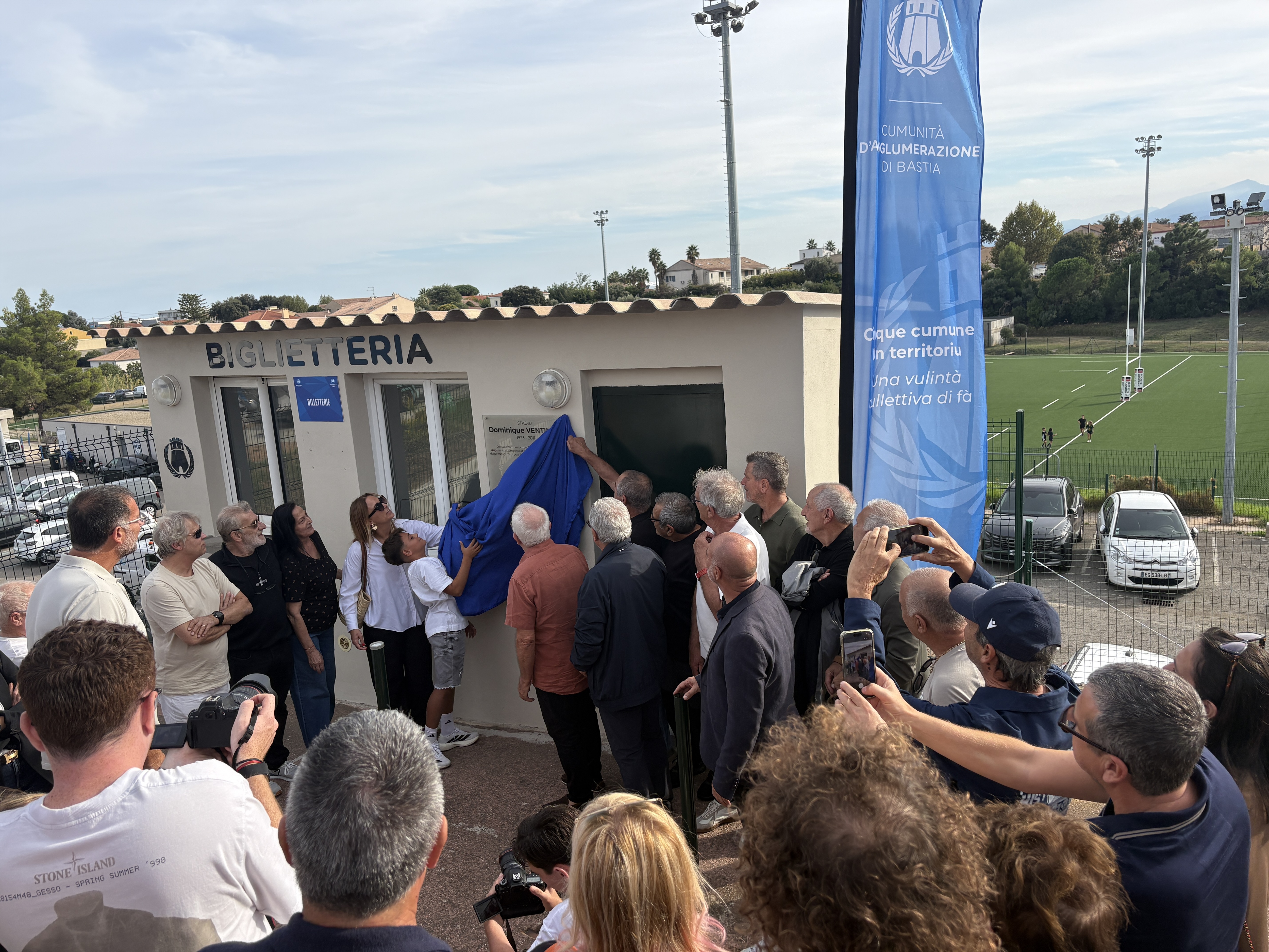 Bastia : La stade d’Erbajolo est désormais le stade Dominique Ventimila 