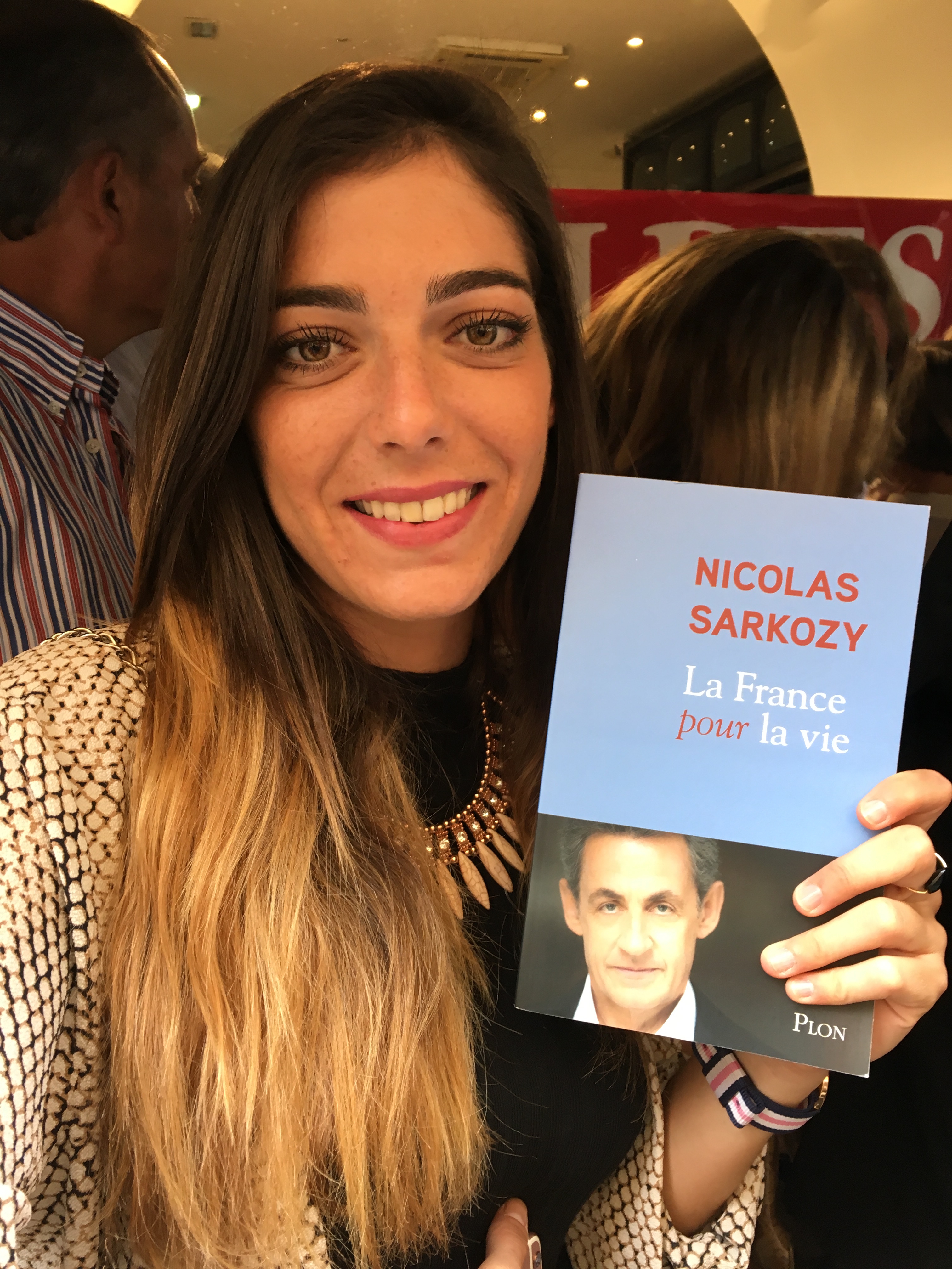 Marine Vinglin, membre des Jeunes Républicains de la Corse du Sud