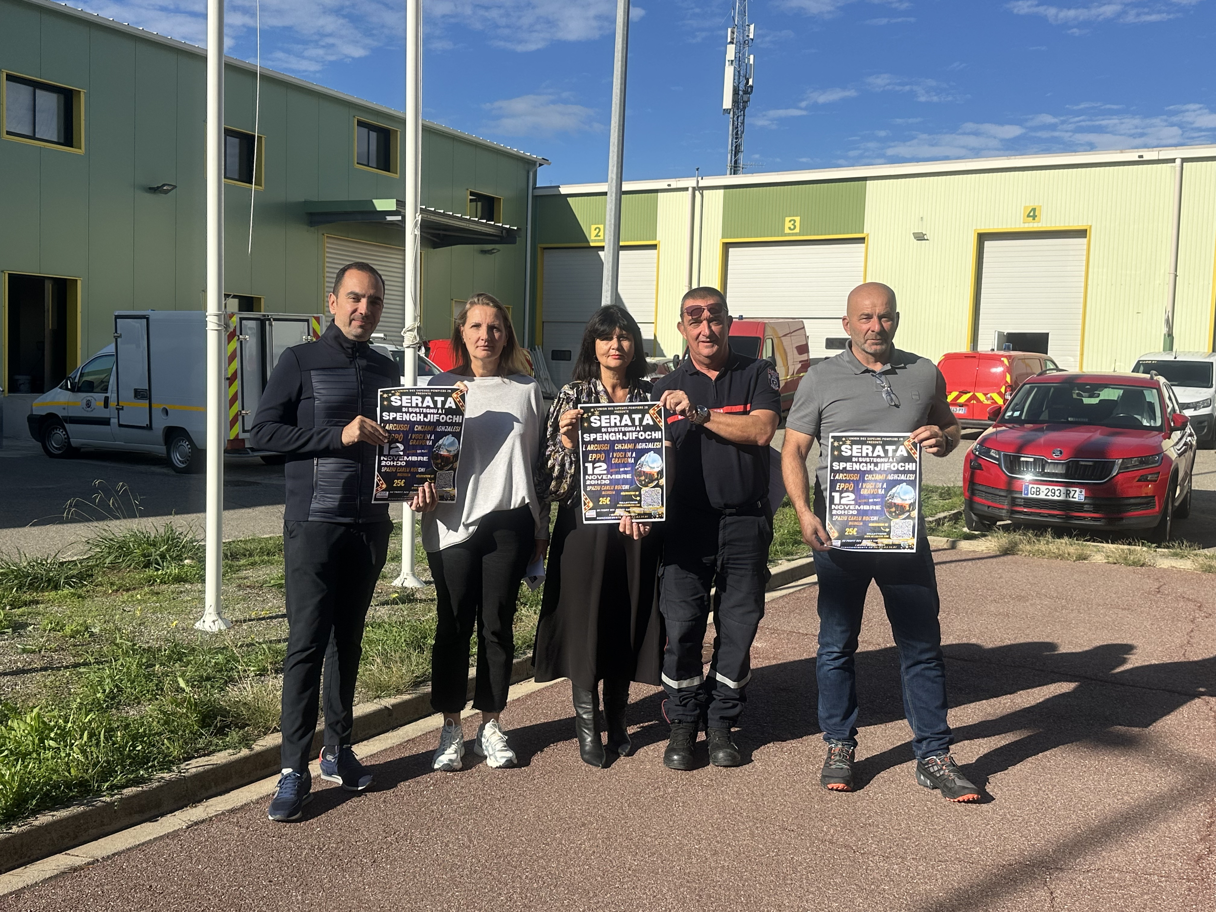 À Biguglia, quatre groupes corses réunis pour une soirée solidaire au profit des sapeurs-pompiers