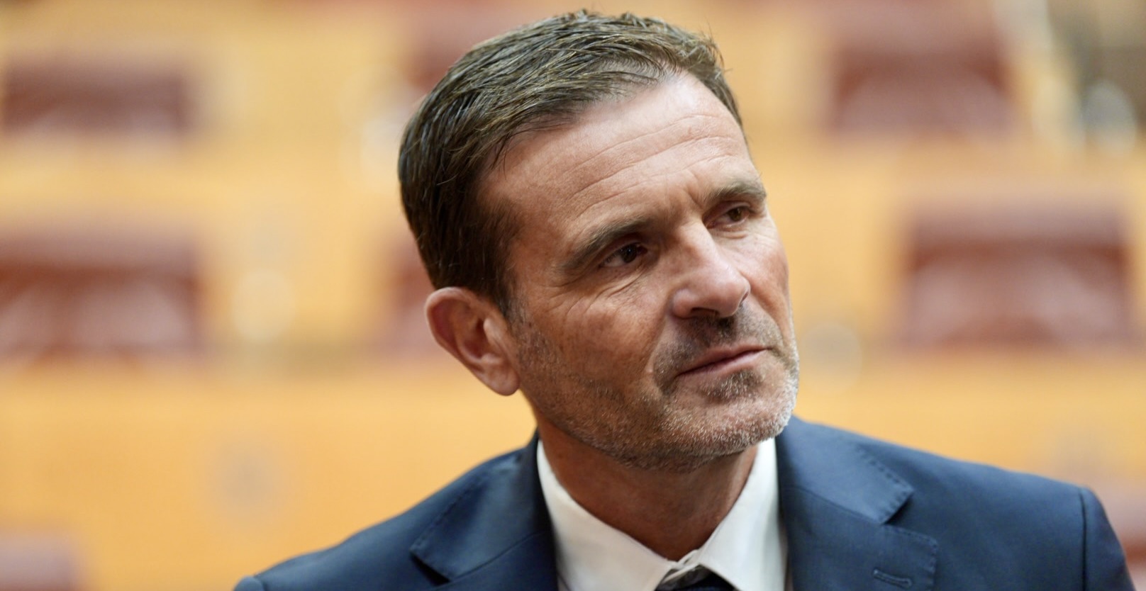 Jean-Martin Mondoloni, président du groupe de droite « Un Soffiu Novu » à l’Assemblée de Corse. Photo Paule Santoni.