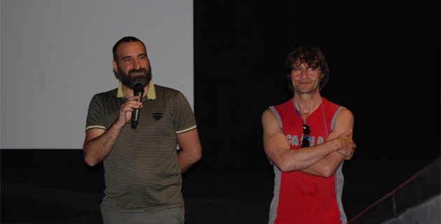 Daniel Benedittini, directeur du Régent et Gérard Guerrieri, réalisateur (Photos @Laurent H)