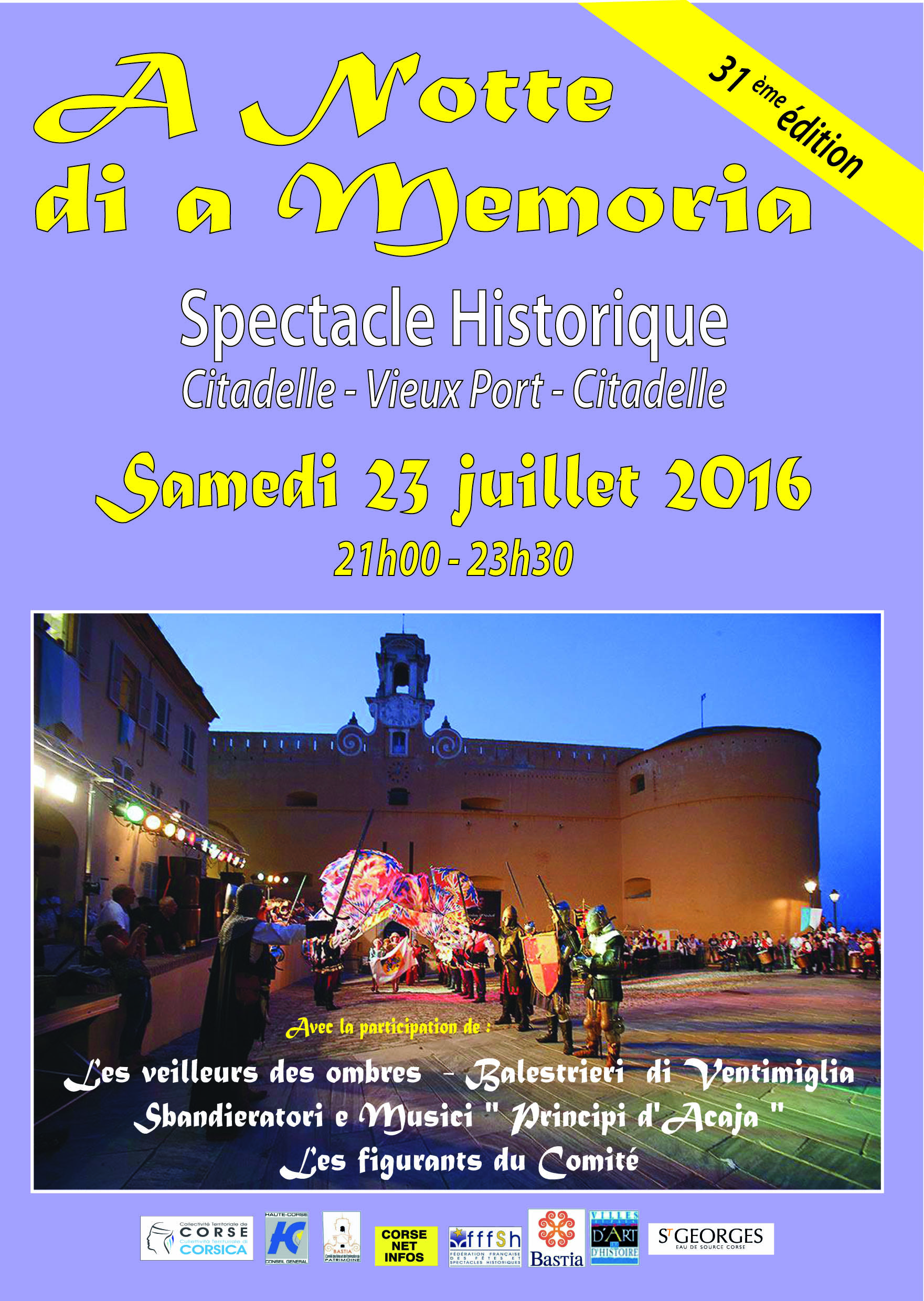 Bastia : La 31e "Notte di a Memoria"