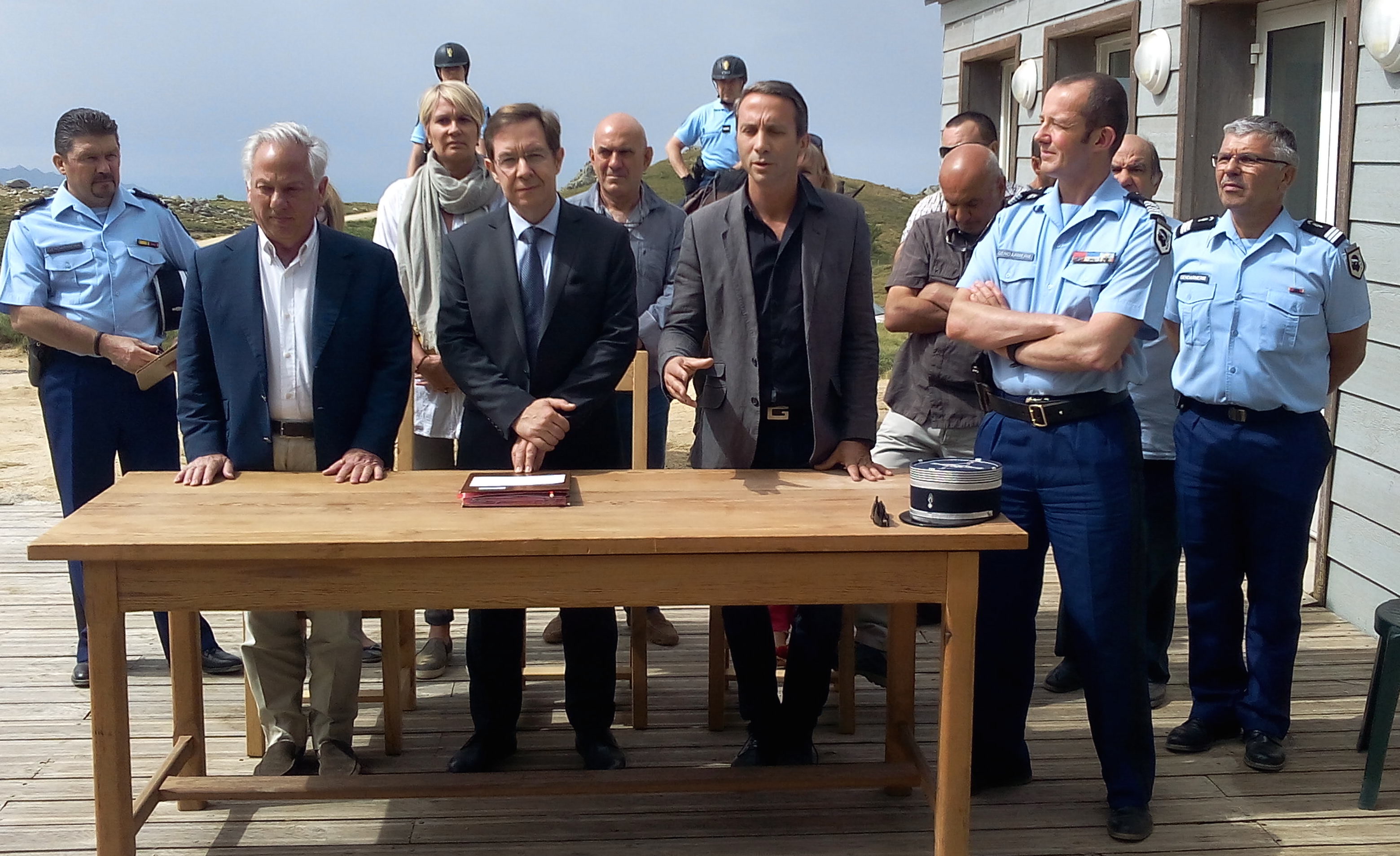 Quenza : Le poste à cheval saisonnier de la Garde républicaine ouvert