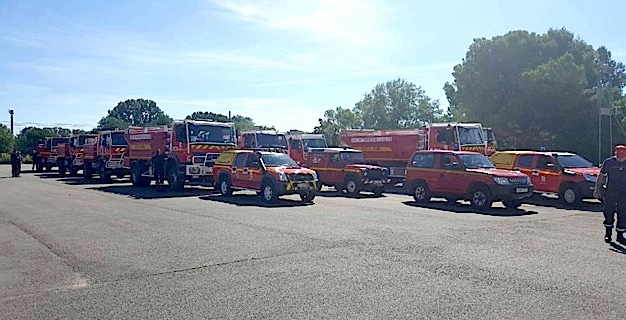 (Crédit photo @Sapeurs-pompiers Ardèceh)