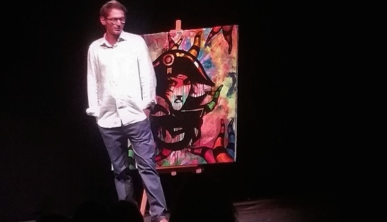 Laurent Massei « l' homme sensuel et serein » du 1er Festival de théâtre d'Ajaccio