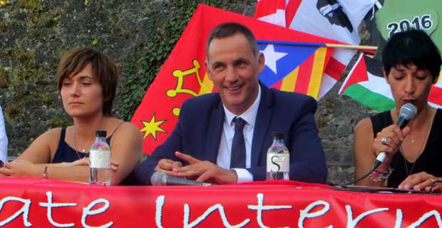 Josepha Giacometti, Gilles Simeoni et Vanina Buresi.