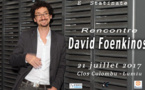 David Foenkinos au Clos Colombu de Lumio  le 21 juillet