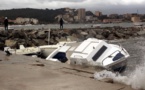 Tempête en Corse-du-Sud : Des bateaux échoués et des vols annulés