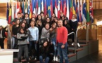 Une classe de Terminale ES du Lycée de Balagne au Parlement Européen