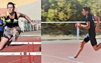 Victoria Binet et Matéo Guillard (CA Bastia), les espoirs corses de l'athlétisme français