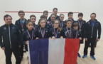Médaille d'Argent pour l'équipe de France de squash emmenée par Antonin  Romieu