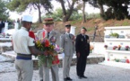 Cérémonie au carré militaire de Calvi en mémoire des victimes de Kolweizi