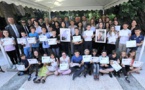 Ajaccio : De jeunes scolaires honorent la mémoire combattante dans les jardins de la préfecture d'Ajaccio