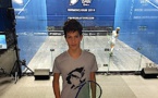 Antonin Romieu dans le dernier carré du British Junior Open de Squash à Bimingham