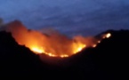 Siscu-Brandu : La progression des flammes en images