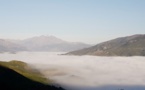 La photo du jour : mer de nuages sur la vallée du Golu