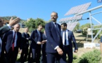 Edouard Philippe promet l’indépendance énergétique de la Corse pour 2050
