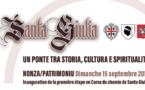 Nonza - Patrimoniu : Inauguration de la première étape du chemin de Santa Giulia