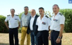 Le nouveau préfet maritime de la Méditerranée en visite en Corse