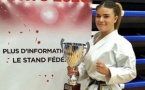 Cassandra Sampieri remporte la la coupe de France Kata