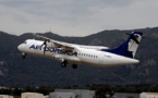 L'aéroport d'Ajaccio après les inondations :  Air Corsica effectue un vol d'essai