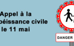 A Manca : « Appel à la désobéissance civile le 11 mai »