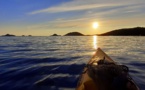 La photo du jour : en kayak dans les parages des Sanguinaires