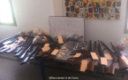Vico : les gendarmes découvrent de nombreuses armes et munitions