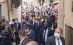 IMAGES - D'Ajaccio à Bonifacio le déplacement du président de la République en Corse-du-Sud