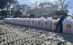 Lucciana : des sacs de sable pour lutter contre l'érosion du littoral 