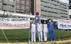 Les sages-femmes de l'hôpital de Bastia en grève 