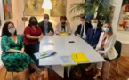 La ministre de la Culture, Roselyne Bachelot, en visite à Bastia 