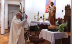 Saint Joseph fait son entrée à l’église de Folelli