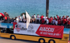 VIDEO - L'AC Ajaccio défile dans les rues de la ville : "on est en ligue 1"