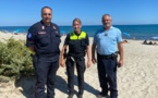 En Corse l'été, polizist, carabiniere et gendarme patrouillent ensemble