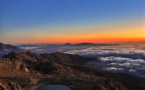 La photo du jour : lever du soleil vu du sommet du Renosu