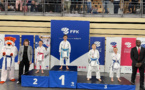 Coupe de France kata pupilles : Jean-Roc Ettori sur la plus haute marche du podium