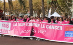 Cancer : Plus de 1 000 personnes ont marché avec les femmes en Haute-Corse