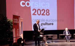 Lors de la présentation Bastia-Corsica 2028