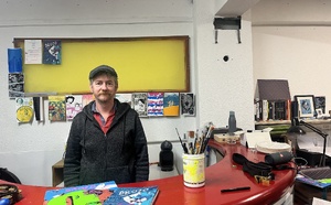 À Ajaccio, Yann Le Borgne imprime l’aventure graphique de Drozo