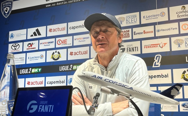 Ligue 2 : Le Sporting Club de Bastia à Saint-Étienne pour clôturer une première partie de saison très difficile