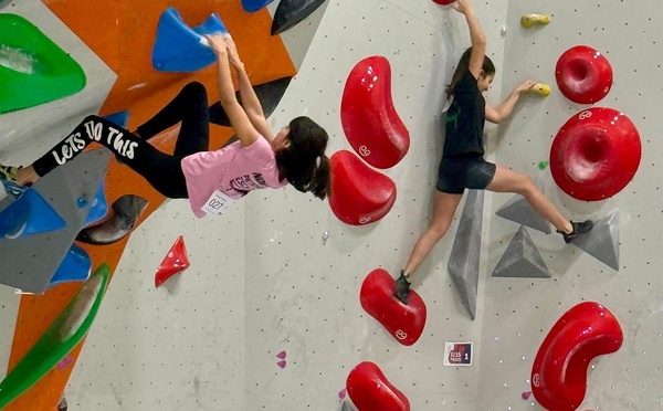 ​La relève corse de l’escalade brille au championnat PACA de bloc