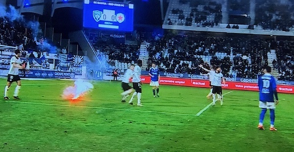 SCB - Red Star : Ligue 2 : match perdu sur tapis vert et tribune fermée pour le SC Bastia