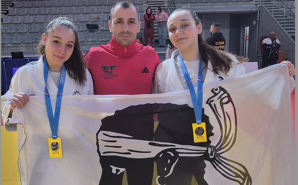 Championnats de France Ju-jitsu : exploit national pour deux jeunes Corses