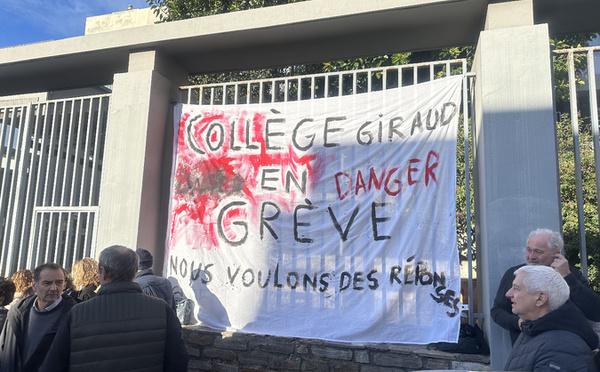 Bastia : les enseignants du collège Giraud suspendent la grève, une réouverture partielle du bâtiment annoncée