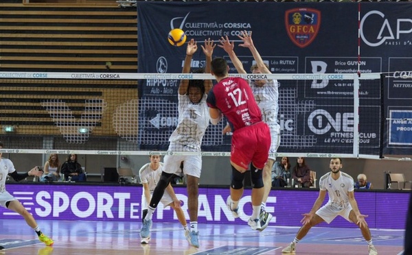 MSL Volley : le GFC Ajaccio s’impose à Paris (0-3)