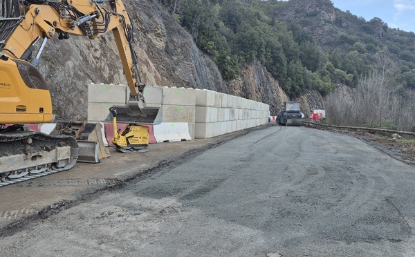 RT 50 : la circulation rouvre entre Aleria et Corti dès mercredi